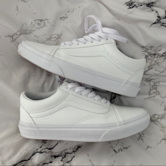 Vans Shoes - Leather Old Skool Vans